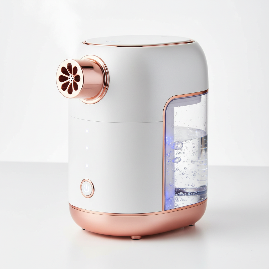 Diffuseur de Vapeur Facial portable pour routine beauté