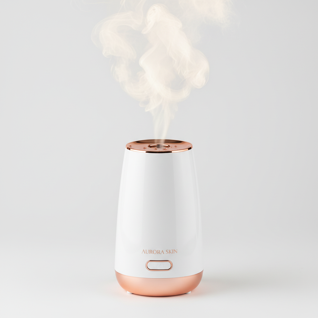 Sauna facial vapeur Éclora pour peau hydratante et éclatante 